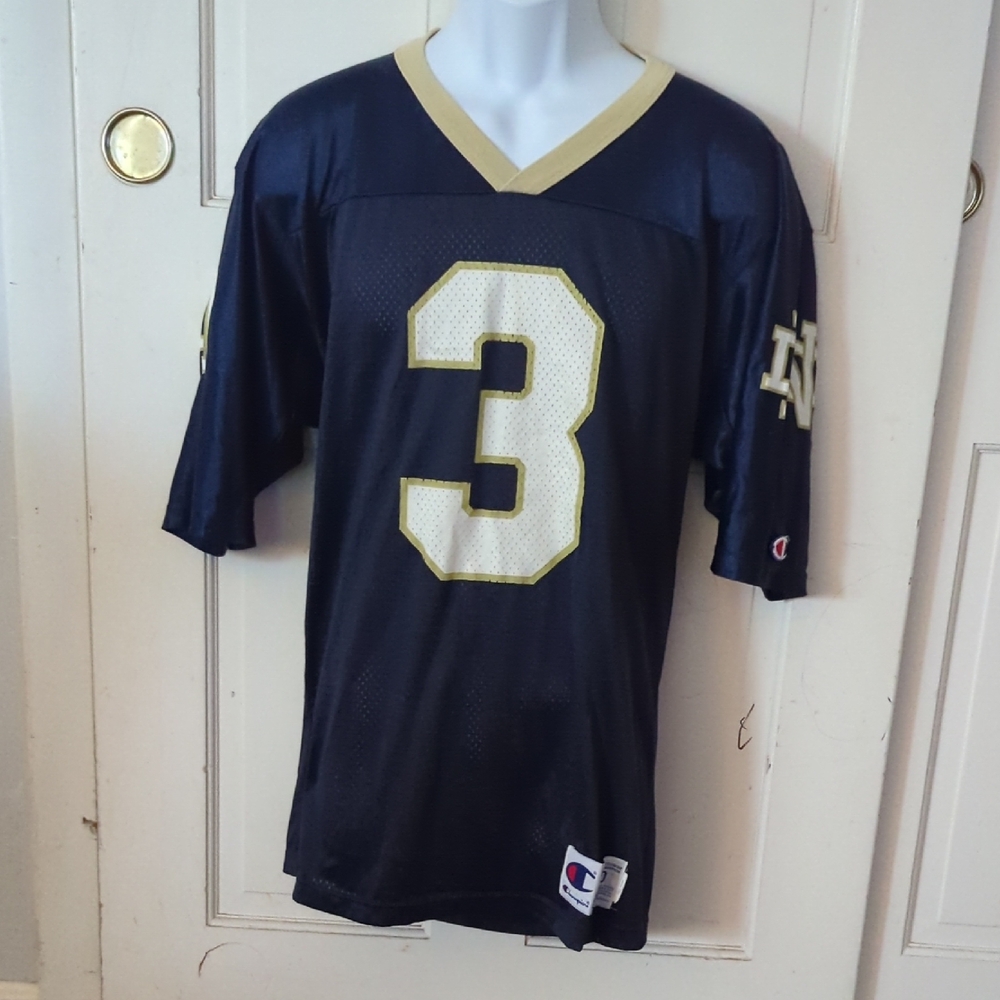 Champion Dark Blue and Gold Sports Jersey